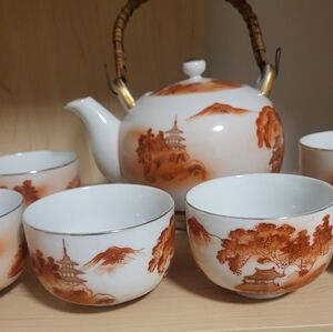 Kutani Tea Set